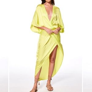 Young fabulous broke kimono dress S